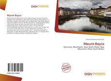 Buchcover von Mount Boyce