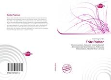 Portada del libro de Fritz Platten