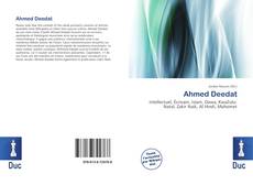 Bookcover of Ahmed Deedat