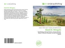 Buchcover von David B. Wingate