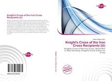 Knight's Cross of the Iron Cross Recipients (U) kitap kapağı