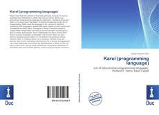 Bookcover of Karel (programming language)