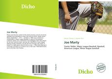 Bookcover of Joe Marty