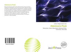 Portada del libro de Adamsons Peak