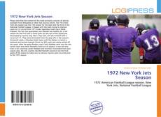 Bookcover of 1972 New York Jets Season