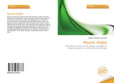 Bookcover of Mount Hight