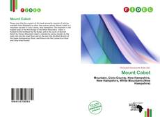 Buchcover von Mount Cabot