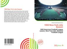 1992 New York Jets Season的封面