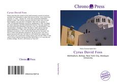 Bookcover of Cyrus David Foss