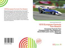 Copertina di 1970 European Formula Two Season