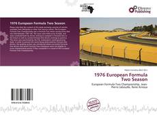 1976 European Formula Two Season kitap kapağı