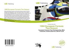 Bookcover of 1984 European Formula Two Season