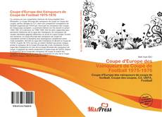 Coupe d'Europe des Vainqueurs de Coupe de Football 1975-1976 kitap kapağı