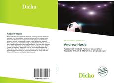 Capa do livro de Andrew Hoxie 