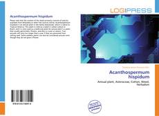 Bookcover of Acanthospermum hispidum