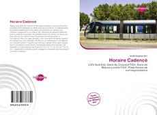 Buchcover von Horaire Cadencé