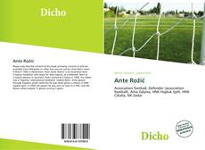 Bookcover of Ante Rožić