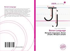 Portada del libro de Bonan Language