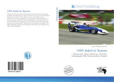 Portada del libro de 1985 IndyCar Season