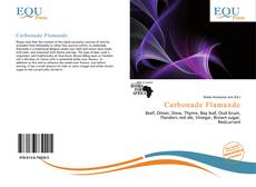 Couverture de Carbonade Flamande