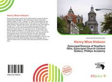 Portada del libro de Henry Wise Hobson