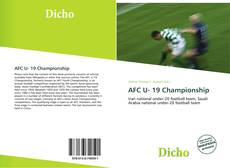 Capa do livro de AFC U- 19 Championship 