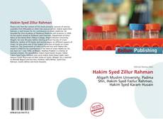 Buchcover von Hakim Syed Zillur Rahman