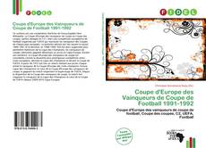 Buchcover von Coupe d'Europe des Vainqueurs de Coupe de Football 1991-1992