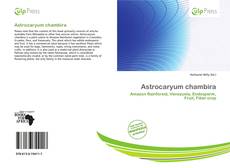 Buchcover von Astrocaryum chambira