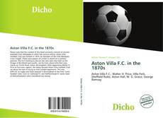 Capa do livro de Aston Villa F.C. in the 1870s 