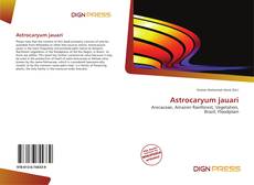 Couverture de Astrocaryum jauari