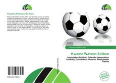 Kwame Watson-Siriboe的封面