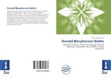 Bookcover of Donald Macpherson Baillie