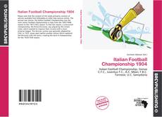 Italian Football Championship 1904 kitap kapağı