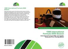 1986 International Formula 3000 Season的封面