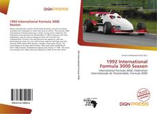 Bookcover of 1992 International Formula 3000 Season