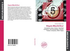 Copertina di Hayes MacArthur