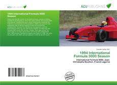 Bookcover of 1994 International Formula 3000 Season