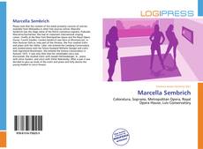 Bookcover of Marcella Sembrich