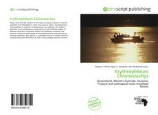 Bookcover of Erythrophleum Chlorostachys