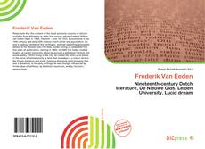 Portada del libro de Frederik Van Eeden