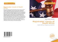 Magistrates' Courts of South Africa的封面