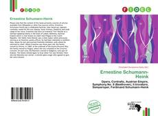 Capa do livro de Ernestine Schumann-Heink 