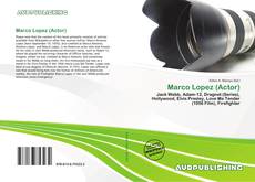 Buchcover von Marco Lopez (Actor)