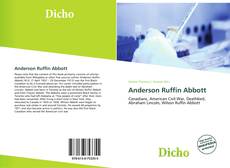 Bookcover of Anderson Ruffin Abbott