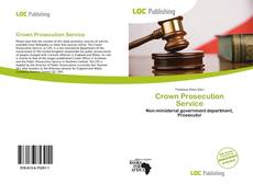 Crown Prosecution Service kitap kapağı