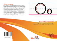 Portada del libro de Akatek Language