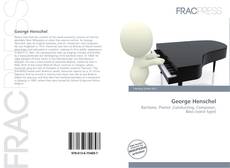 Portada del libro de George Henschel