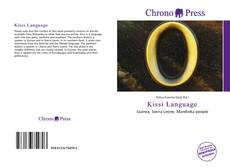 Bookcover of Kissi Language