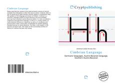 Bookcover of Cimbrian Language